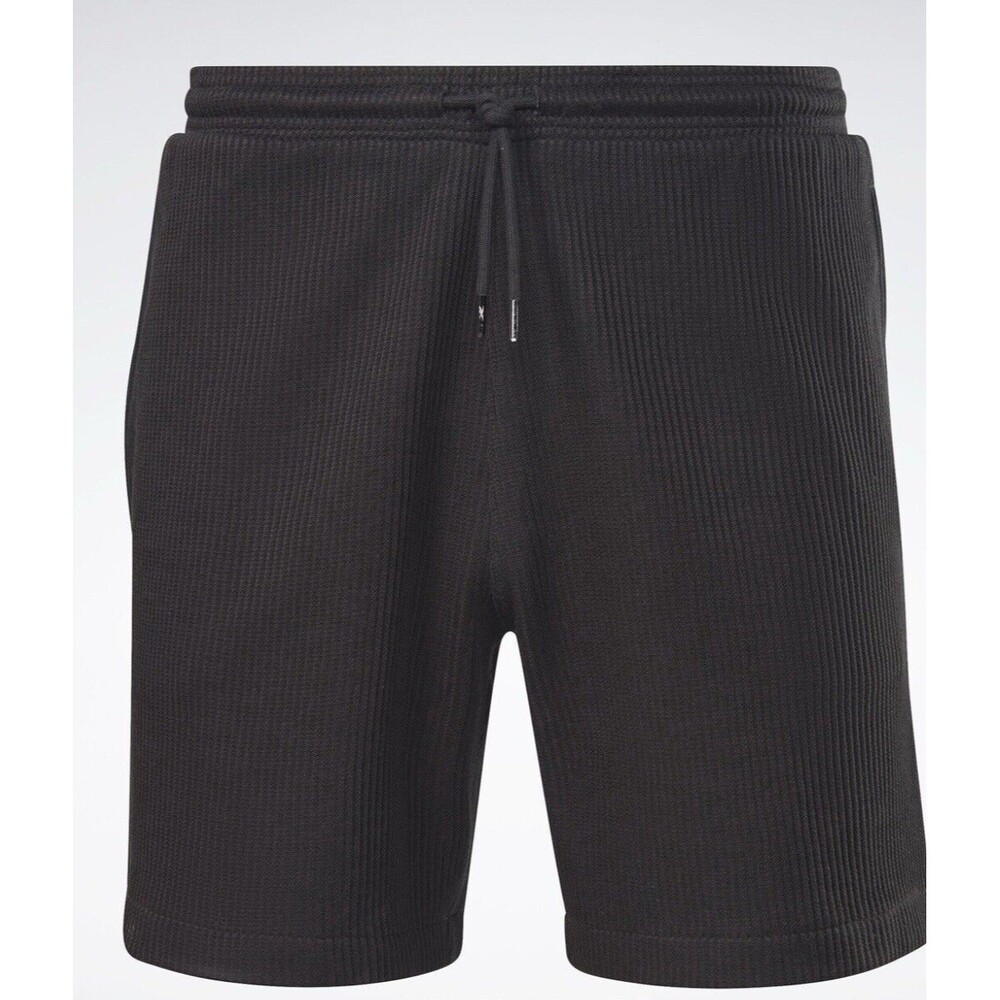 Reebok Identity Vector Waffle Shorts Medium Training Lounge Comfortable C77